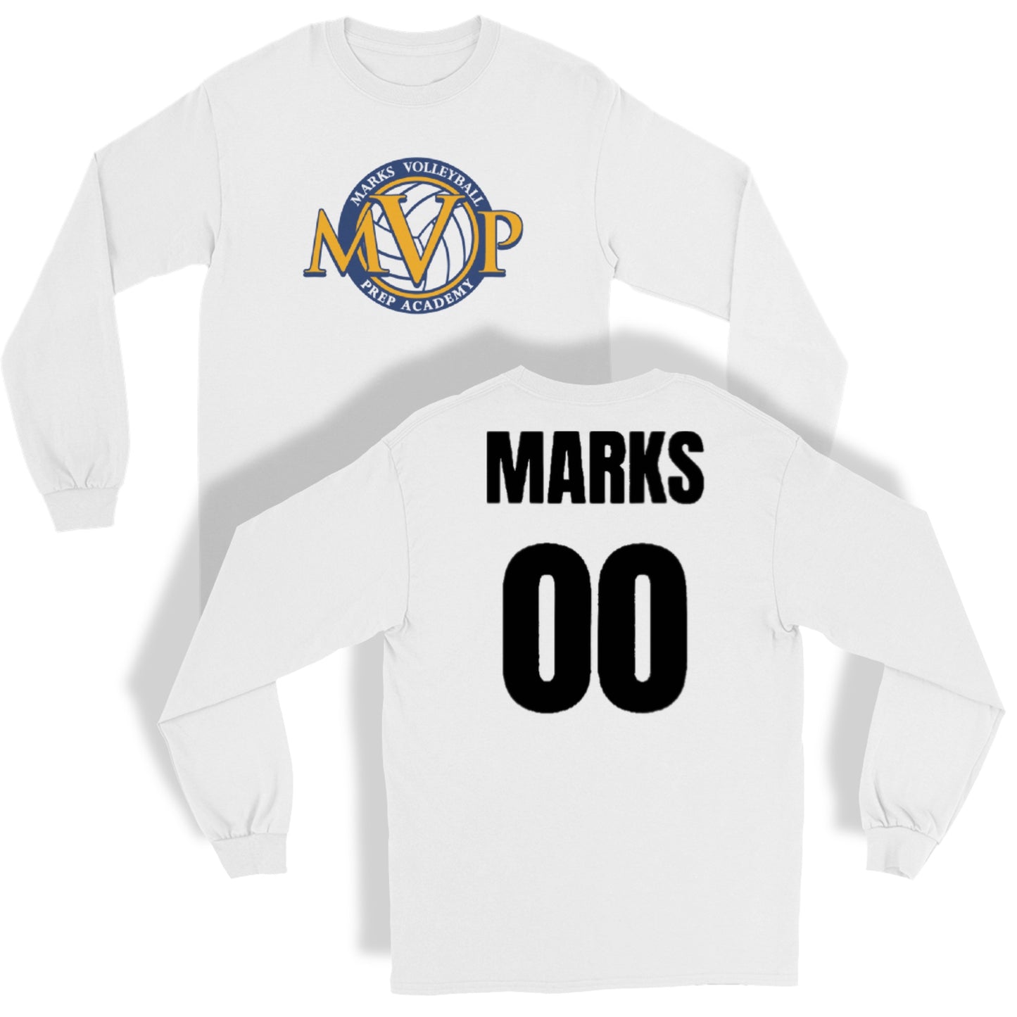 Custom Name and Number MVP Long Sleeve Shirt
