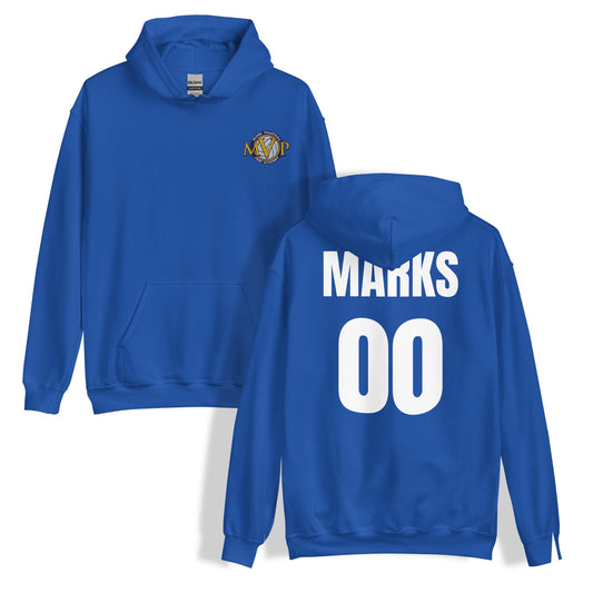 Custom Name and Number Embroidered MVP Hoodie