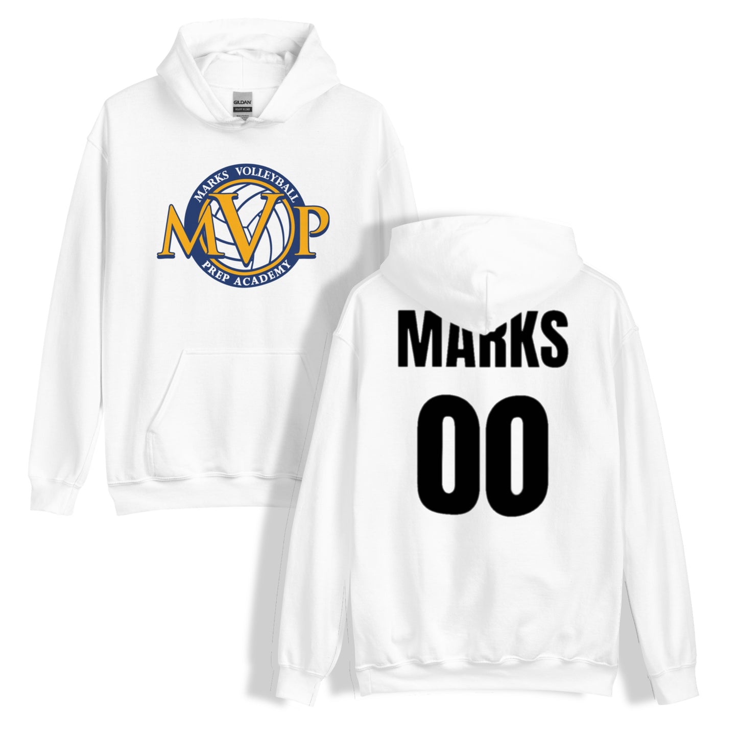 Custom Name and Number MVP Hoodie