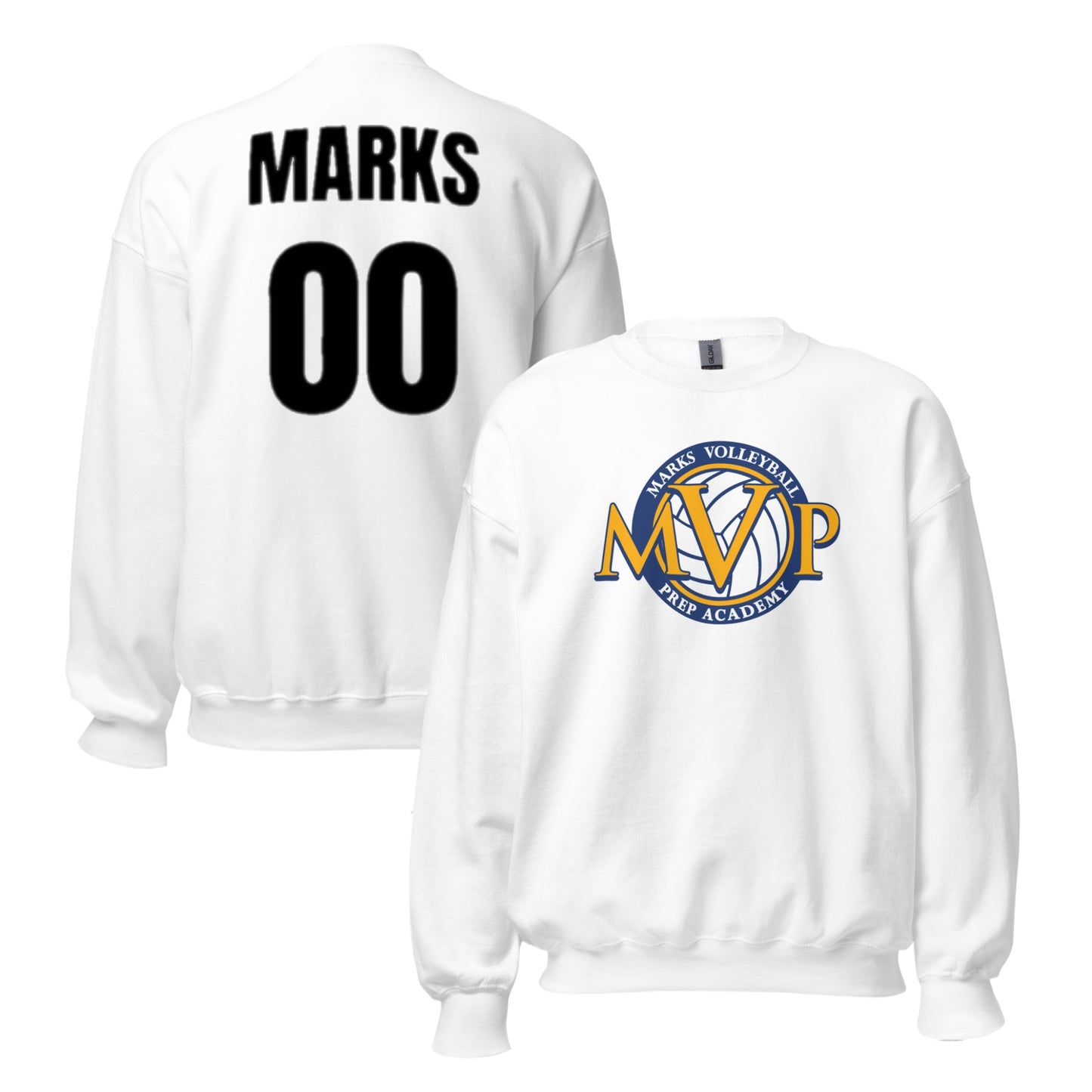 Custom Name and Number MVP Crewneck Sweatshirt