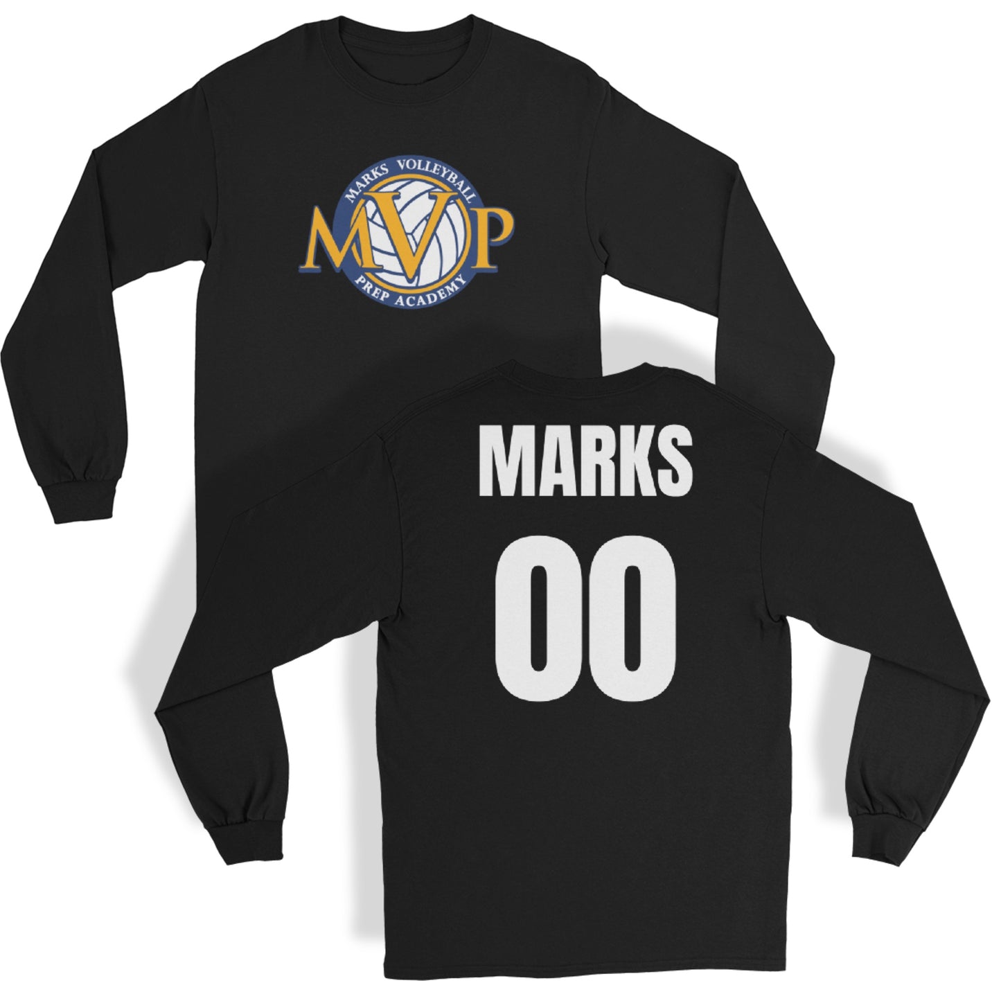 Custom Name and Number MVP Long Sleeve Shirt