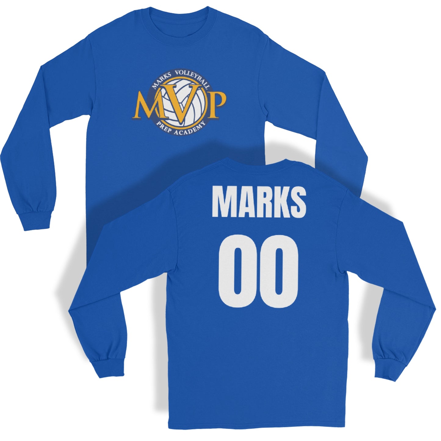 Custom Name and Number MVP Long Sleeve Shirt