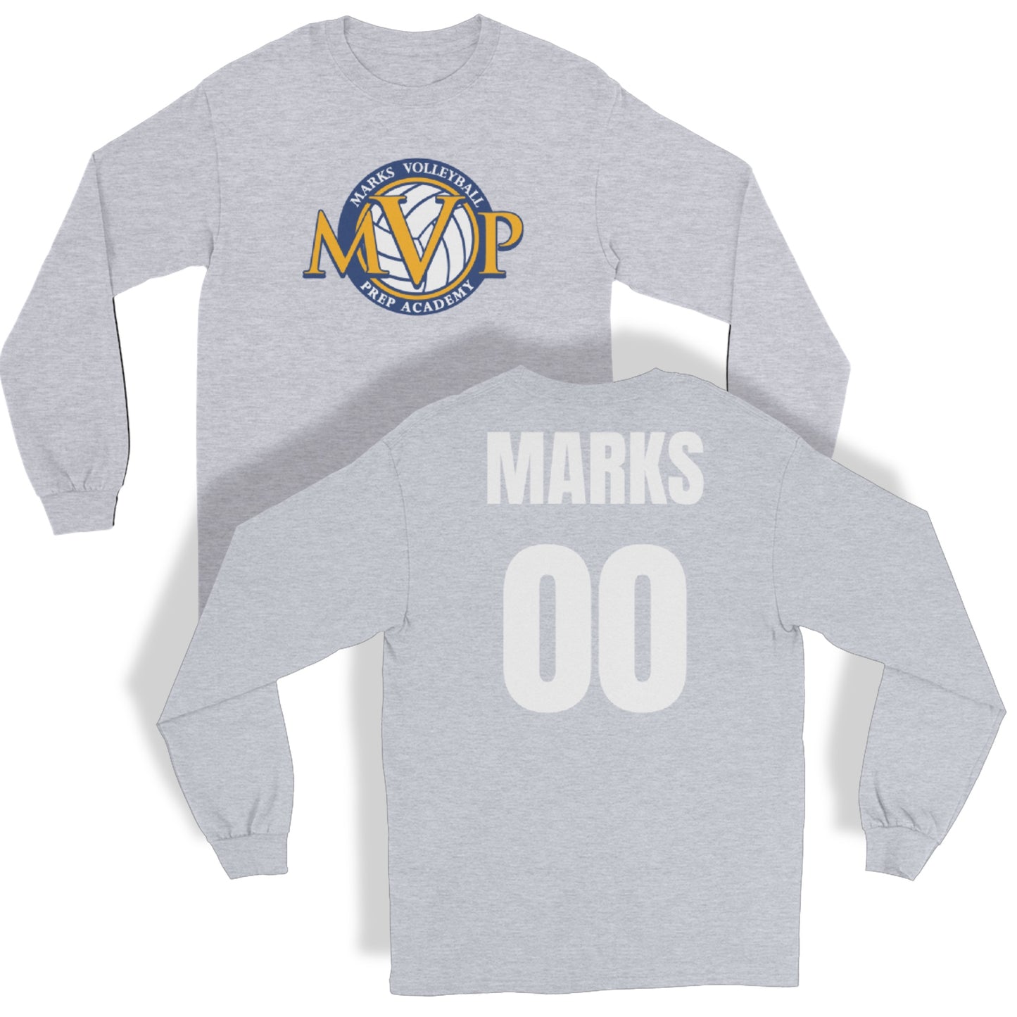 Custom Name and Number MVP Long Sleeve Shirt