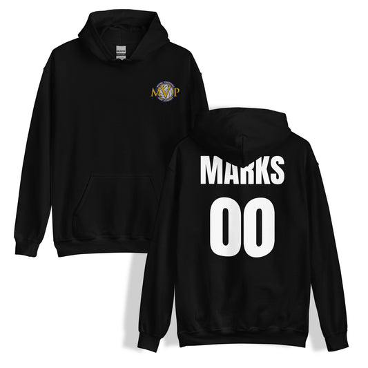 Custom Name and Number Embroidered MVP Hoodie