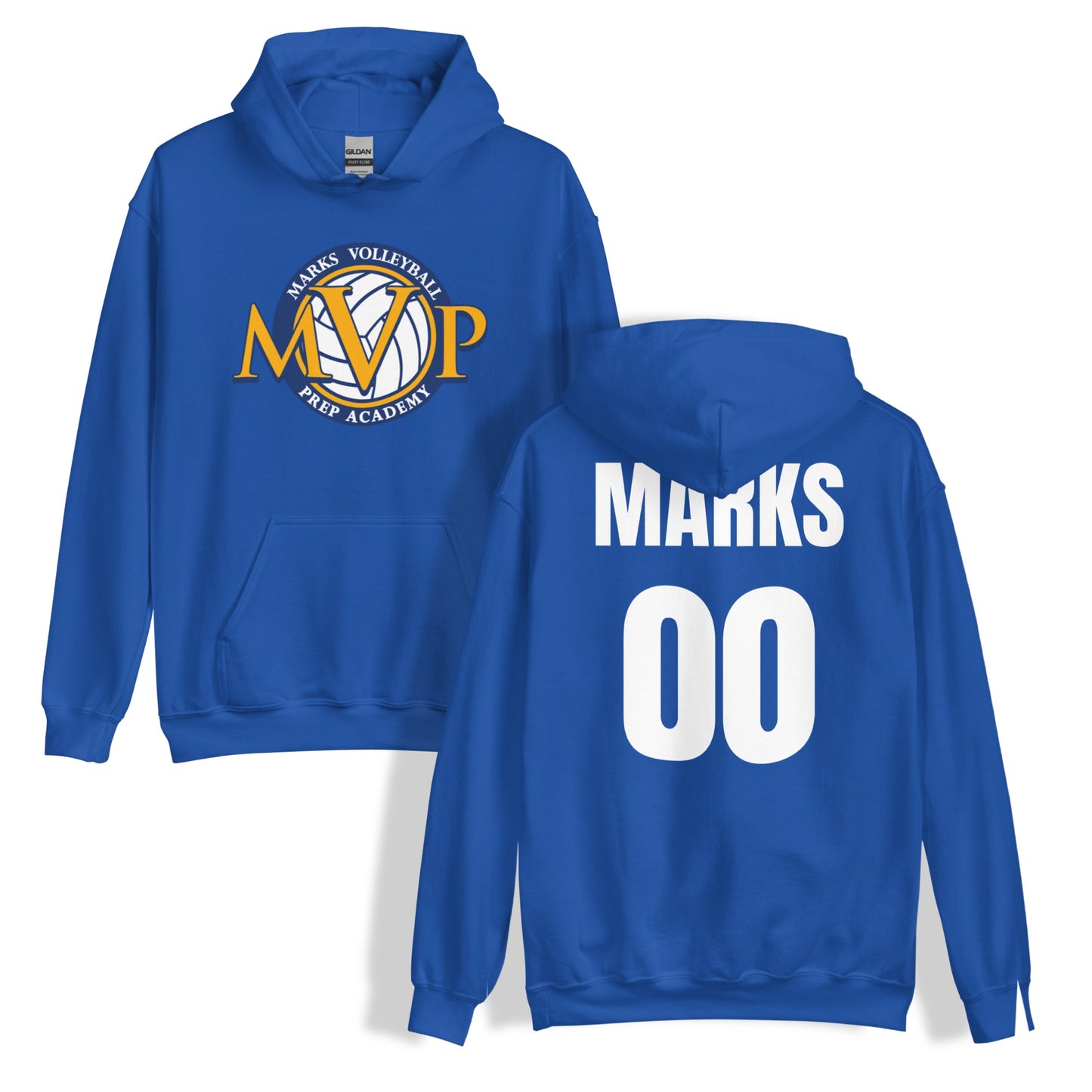 Custom Name and Number MVP Hoodie