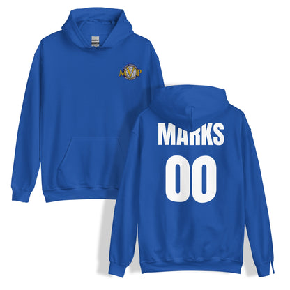 Custom Name and Number Embroidered MVP Hoodie