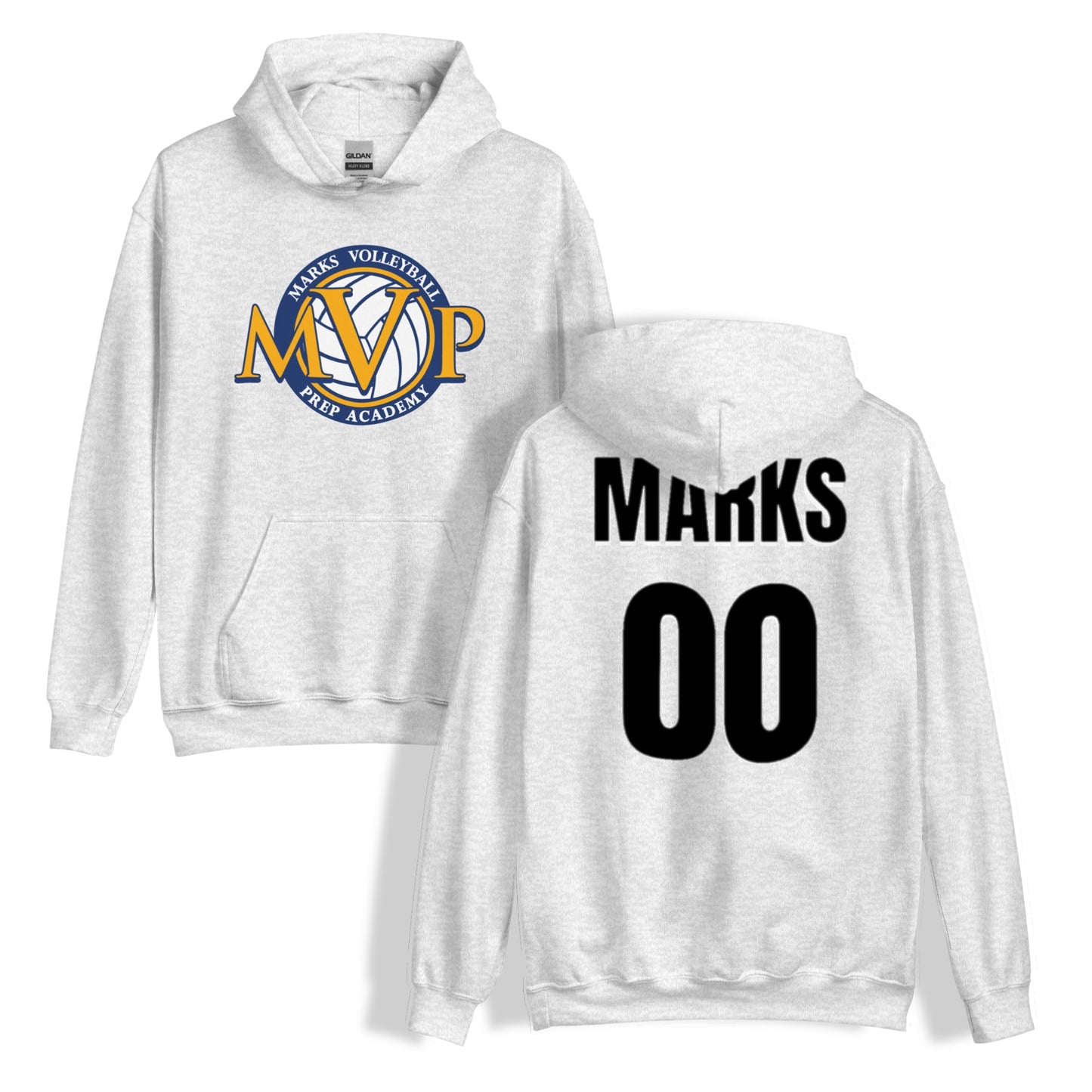 Custom Name and Number MVP Hoodie