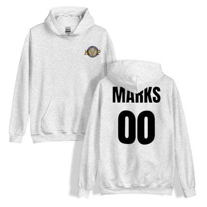 Custom Name and Number Embroidered MVP Hoodie