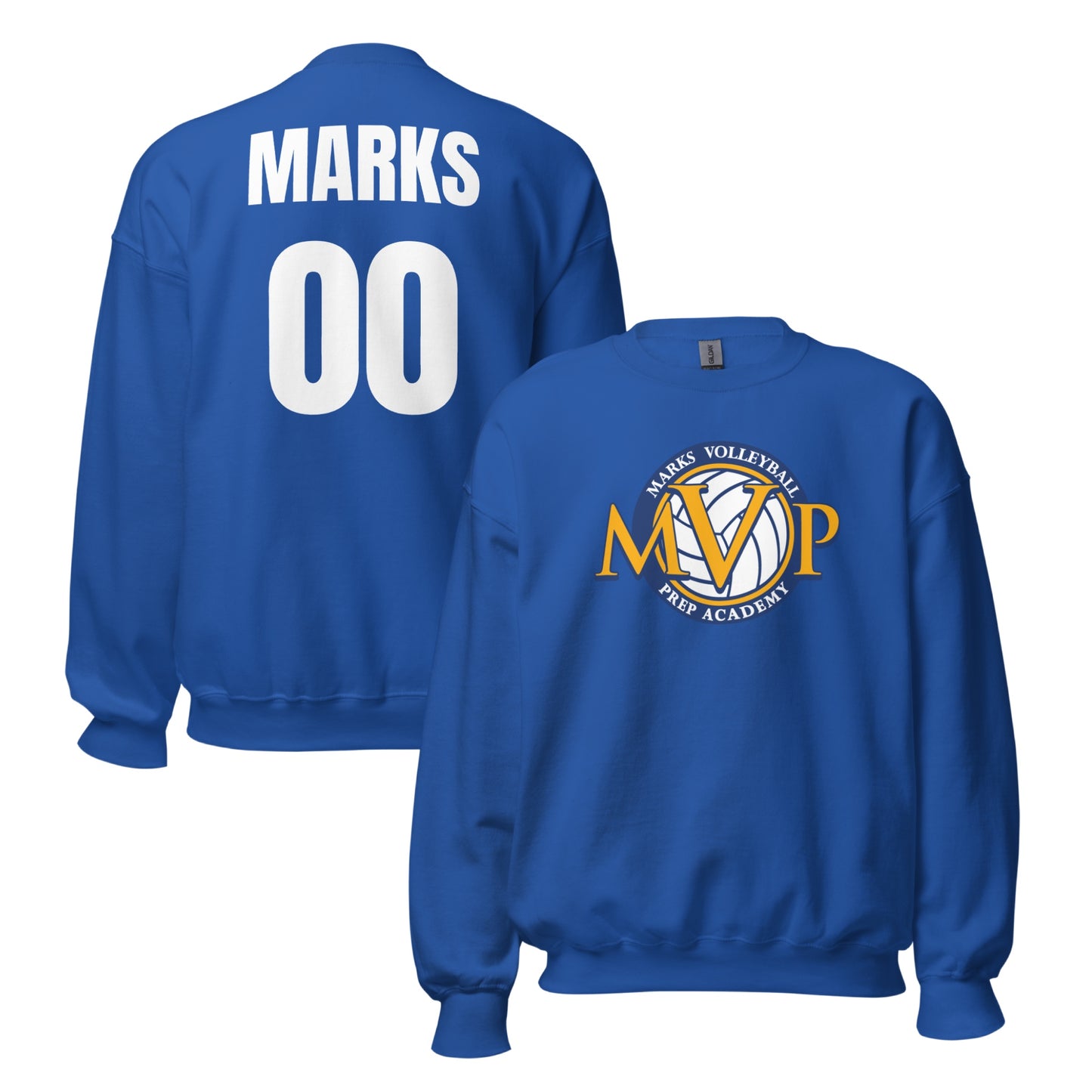 Custom Name and Number MVP Crewneck Sweatshirt