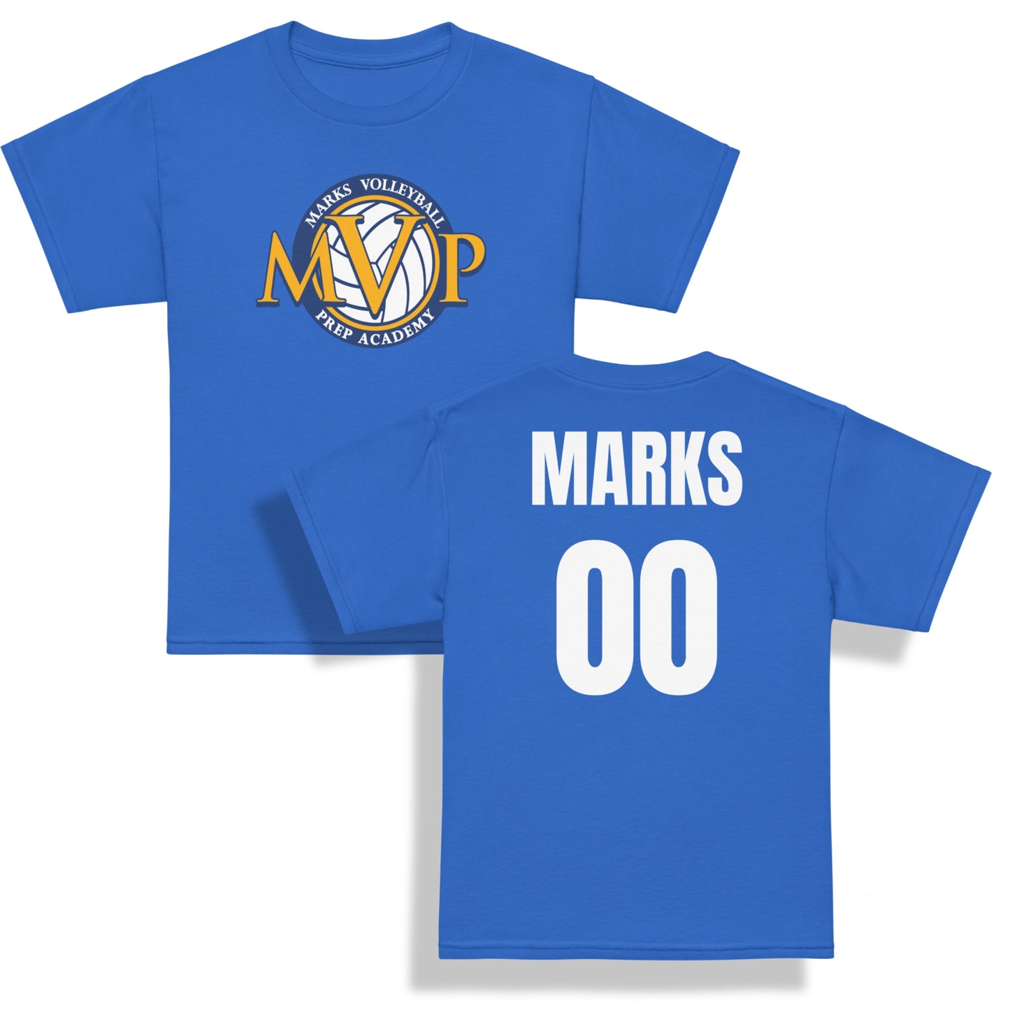 Custom Name and Number Youth MVP T-shirt